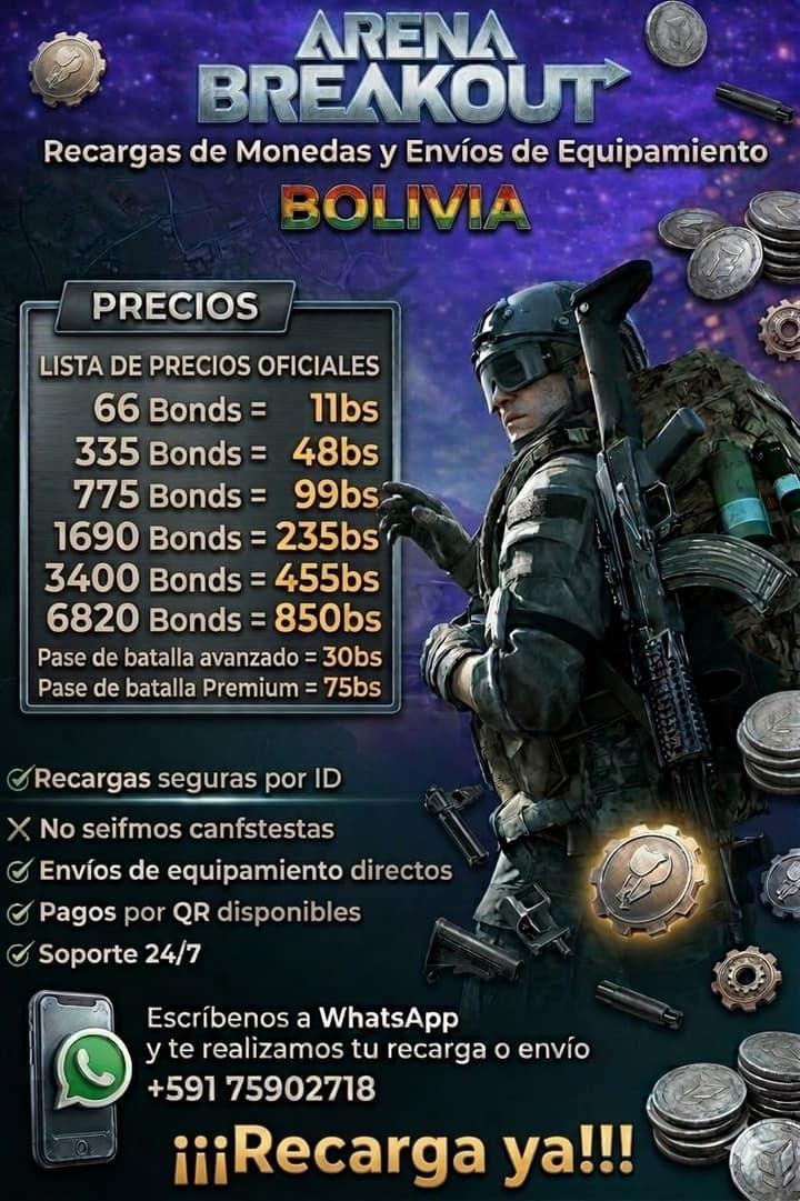 Recargas Arena Breakout