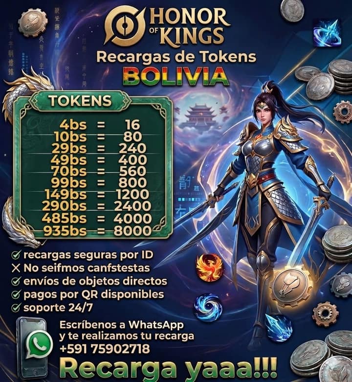 Recargas Honor of Kings
