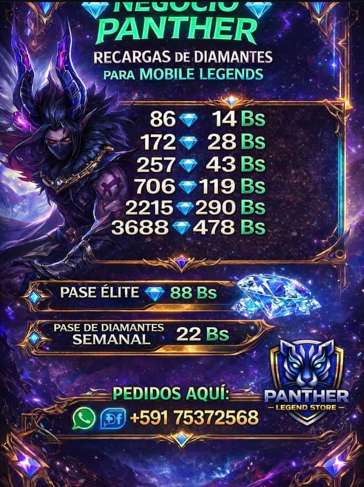 Recargas Mobile Legends